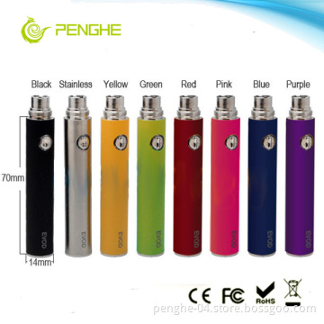 Hottest Evod E-Cigarette, Wholesale E Cigar Battery Evod